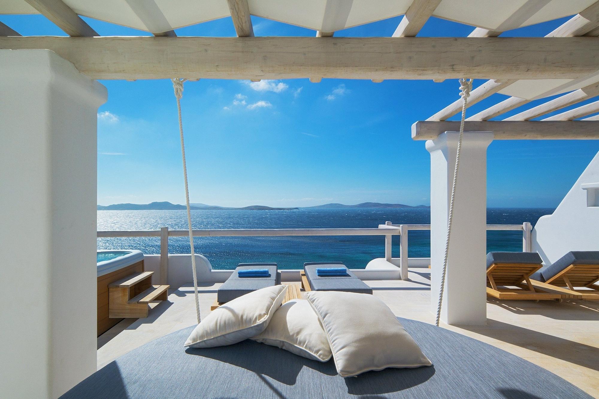 Mykonos Grand Hotel & Resort Agios Ioannis Diakoftis Exterior photo