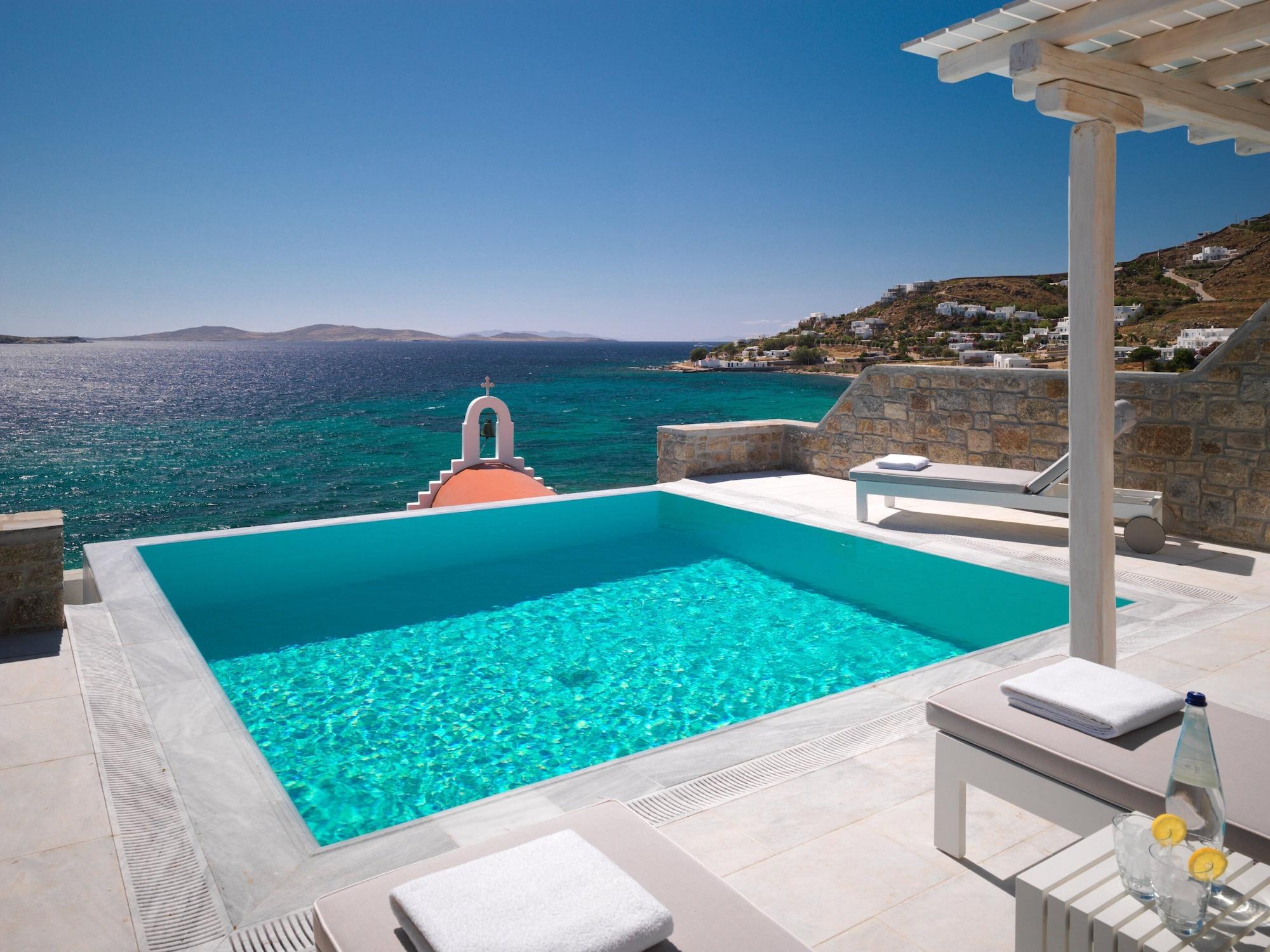 Mykonos Grand Hotel & Resort Agios Ioannis Diakoftis Exterior photo